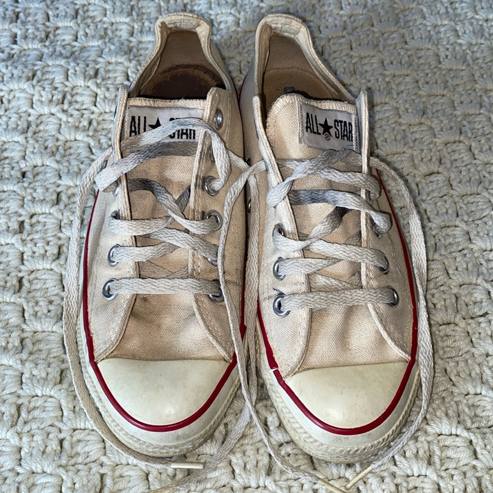 80’s VTG OG  All Star Converse Keds one owner purchased circa 1984! Sz 6m 8w